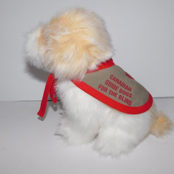 Canadian Guide Dogs for The Blind Plush Stuffed bilingual English French - Picture 8 of 8